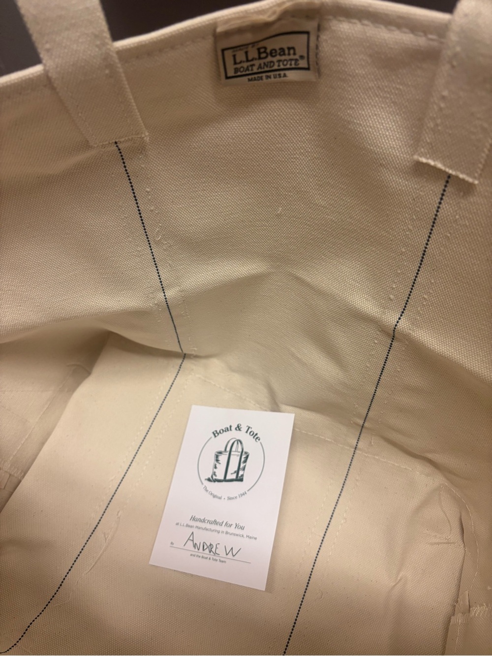 L.L. Bean Boat and Tote, Open-Top - Picture 4 of 4